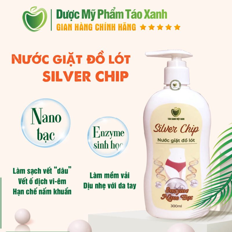 nước giặt đồ lót Silver Chip